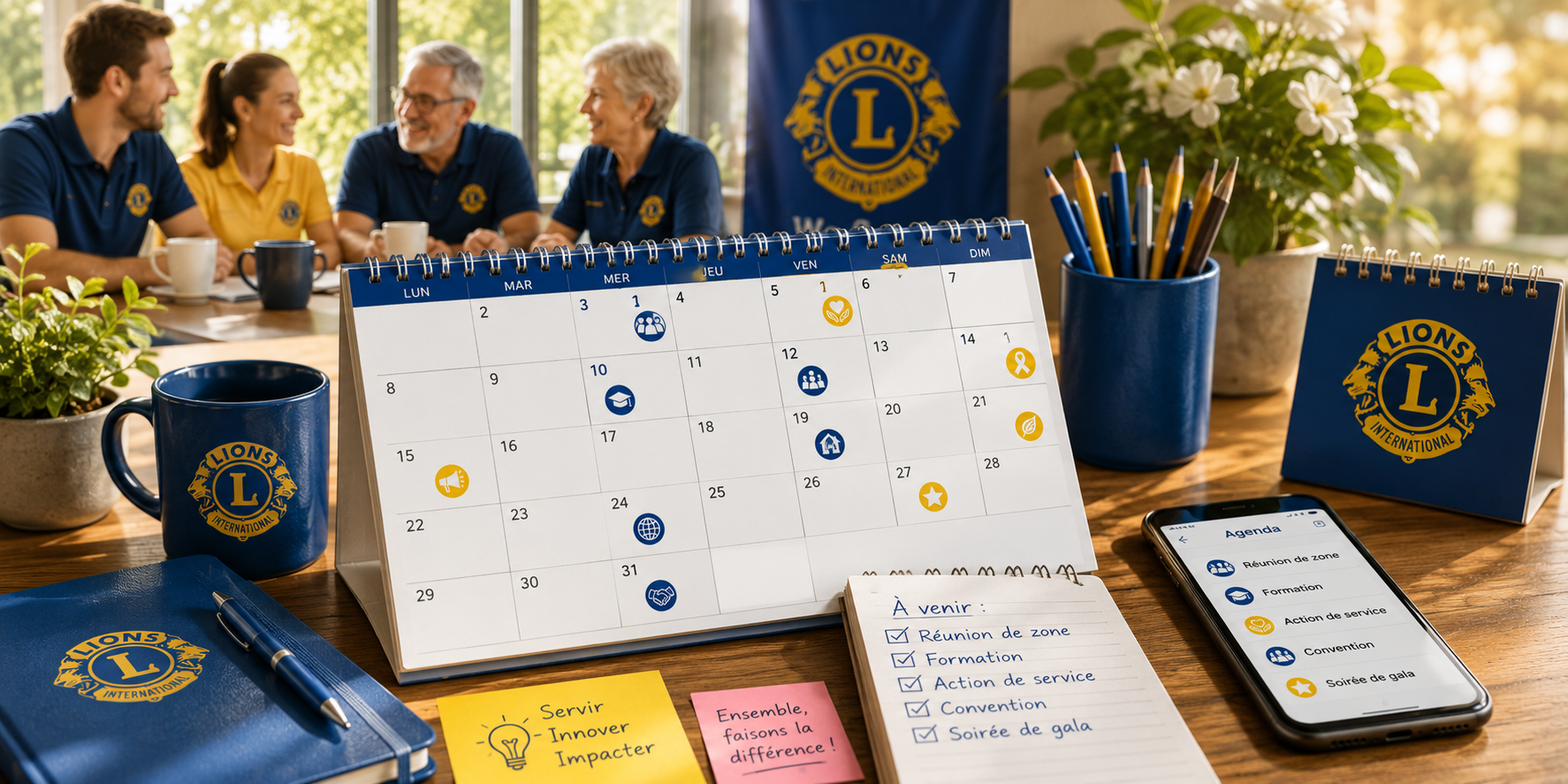 Agenda du district