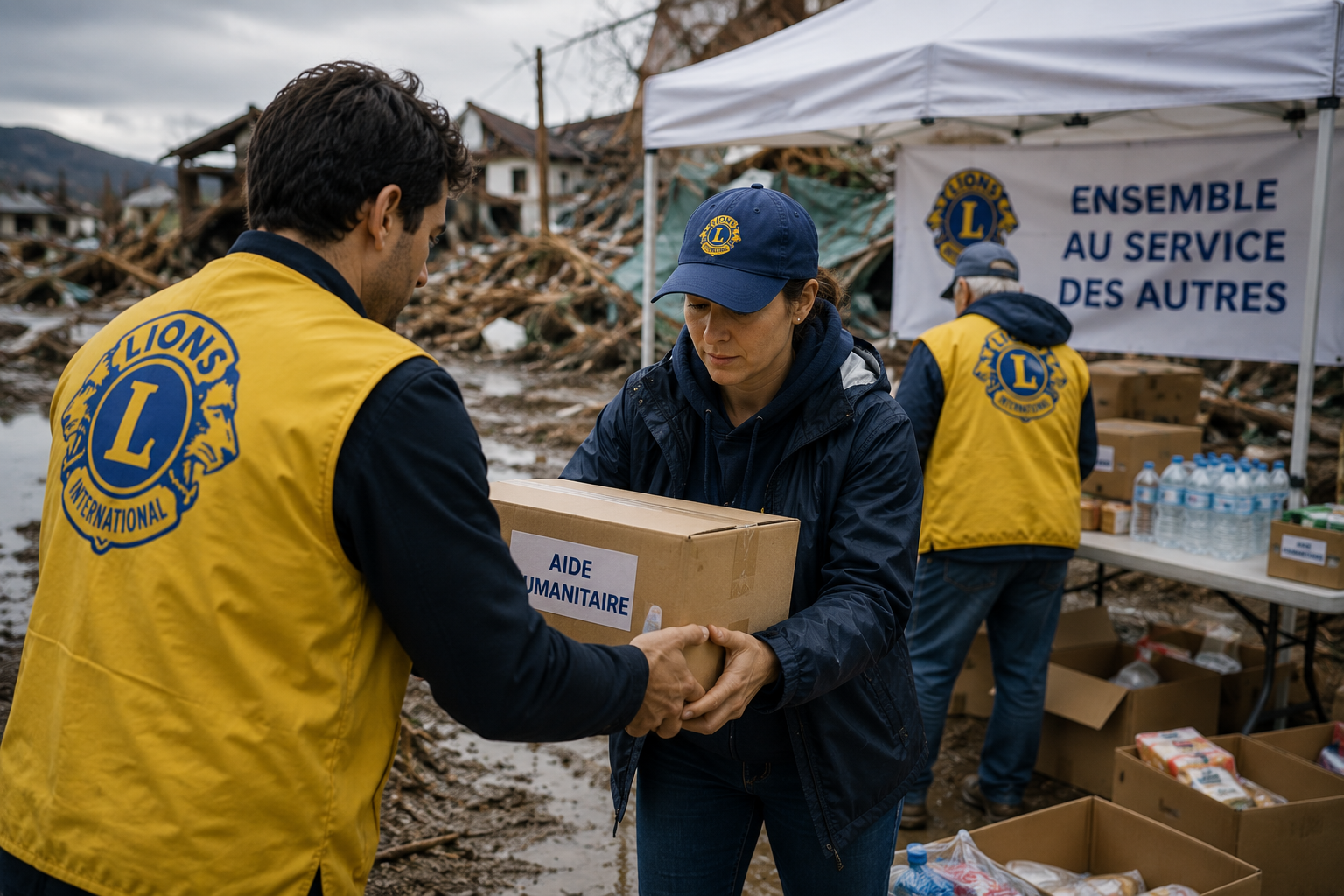 L'aide humanitaire