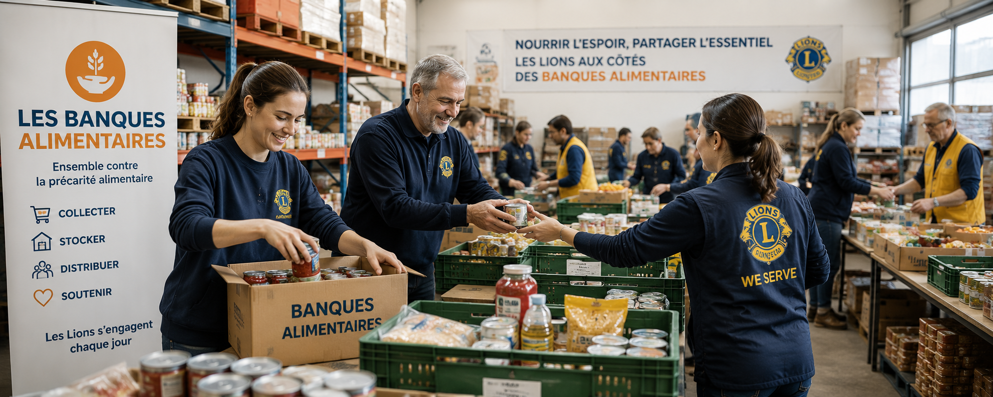 Les banques alimentaires