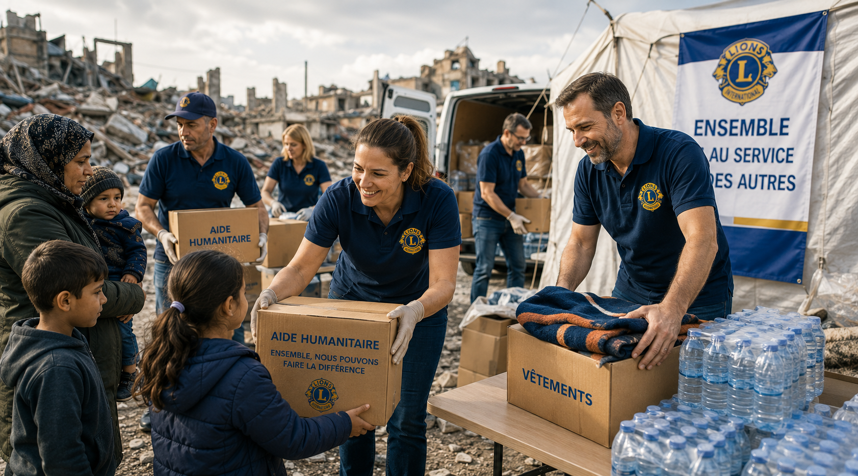 L'aide humanitaire